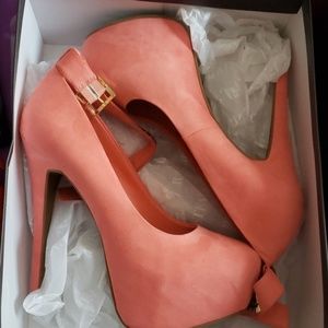 High heel shoes